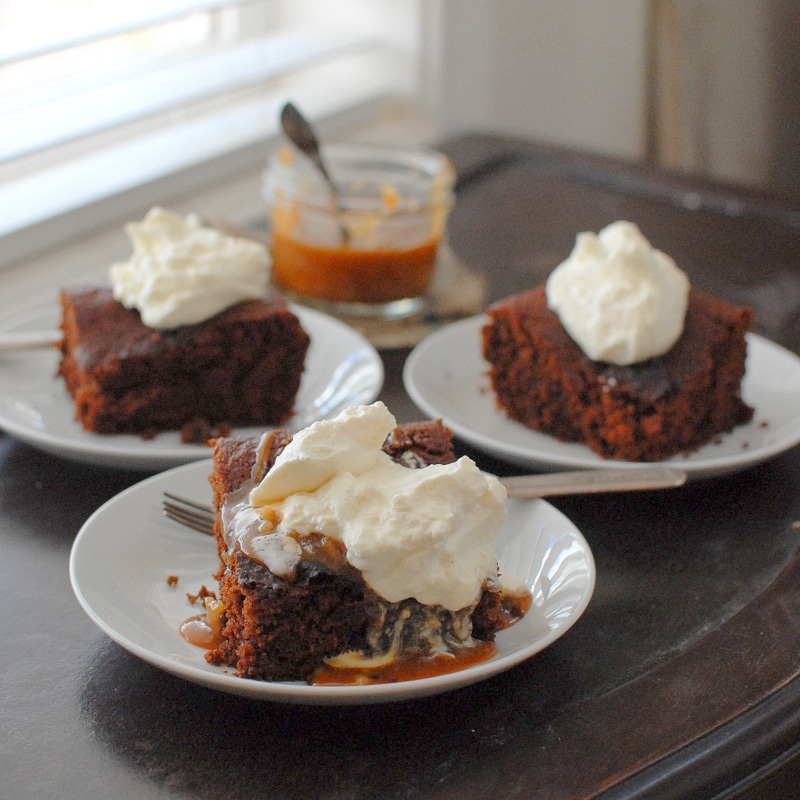 Dark Honey Cake Servings