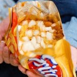 Frito pie in snack frito bag