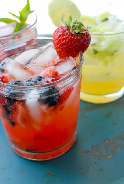 Fresh-Style Margaritas with fruit