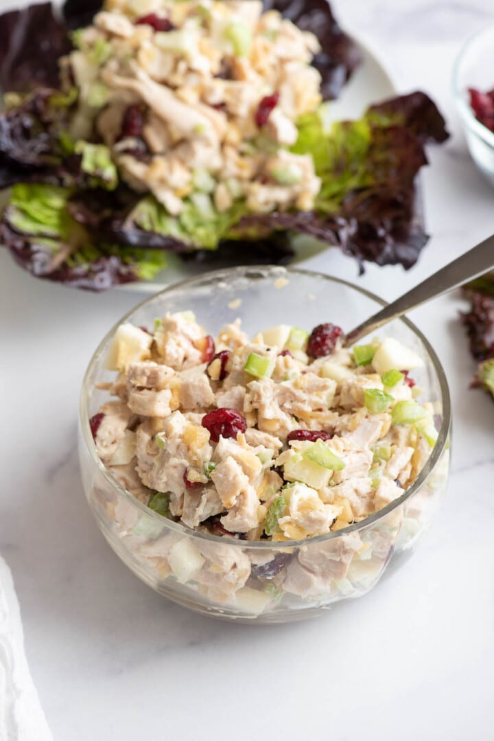 Cranberry Chicken Salad with Almonds- Boulder Locavore