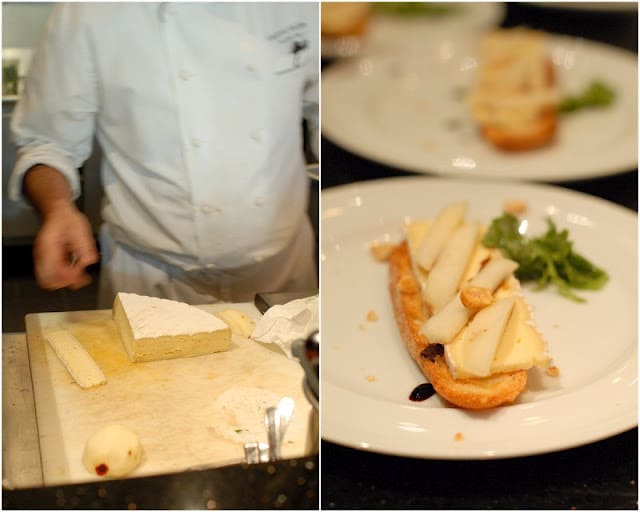 A person holding a plate of food