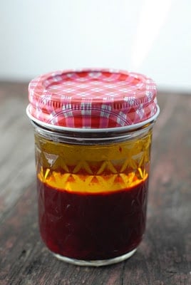 Apple Cider Beet Vinaigrette Dressing