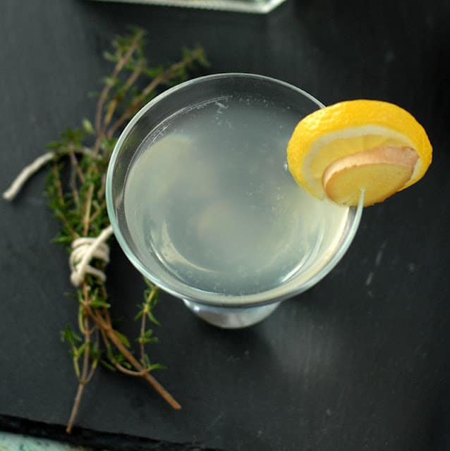 Ginger Pear Gimlet