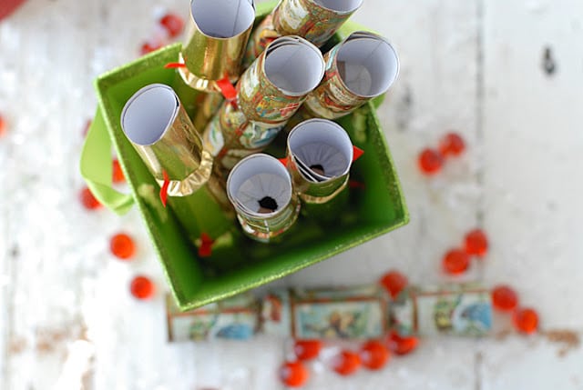 mini holiday poppers