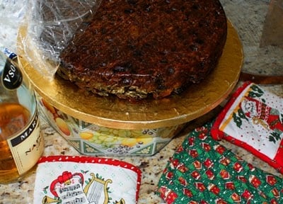 New Zealand and Christmas cake