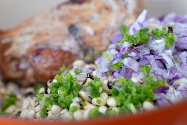 A close up of Hoppin\' John