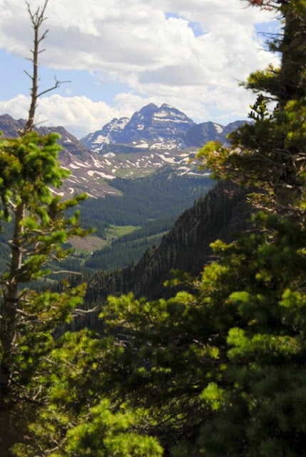 mountains in snowmass colorado