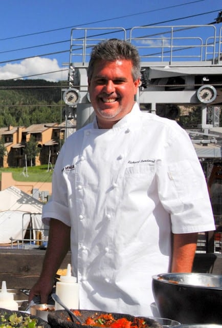 chef sandoval at snowmass culinary festival