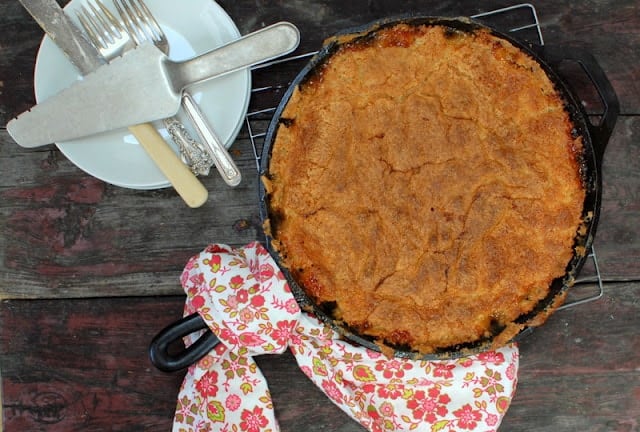 Rhubarb Upside Down Cake 