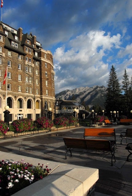 Sunrise Fairmont Banff Springs Hotel