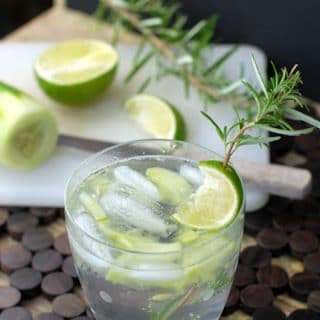 Farmer's Market Gin & Tonic cocktail