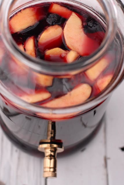 Summer Fruit Sangria