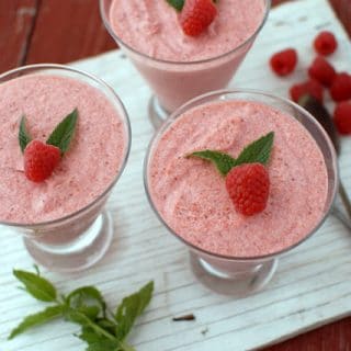 Chilled Strawberry Mousse