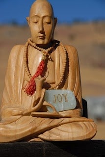 Hand carved buddha