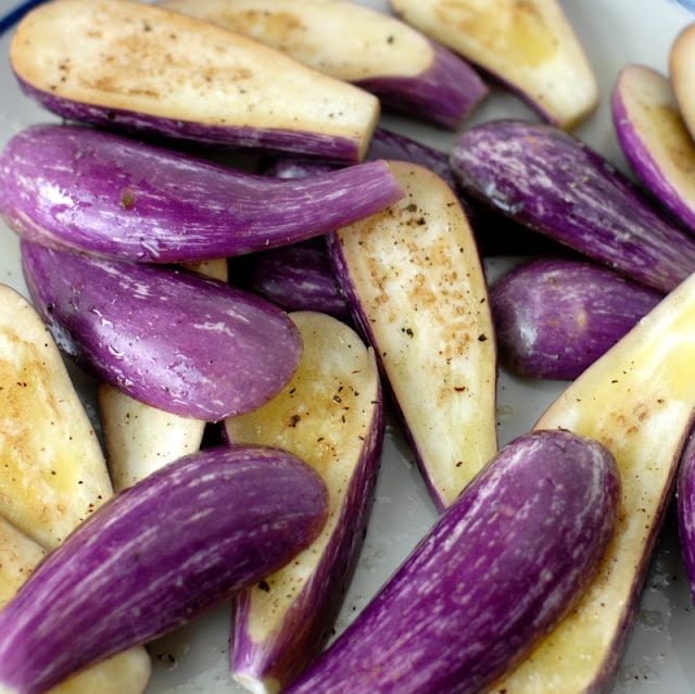 grilled fairytale eggplant