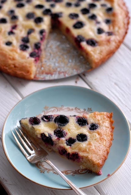 slice of soft shelled black raspberry tarts