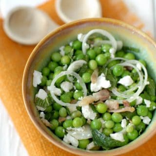 Summer Pea and Pancetta Salad | BoulderLocavore.com