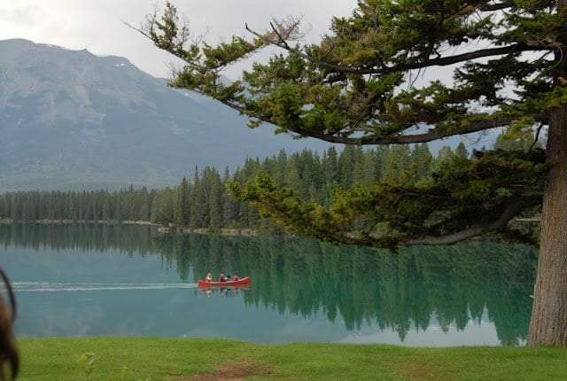 Lac Beauvert at the Fairmont Jasper Park Lodge 