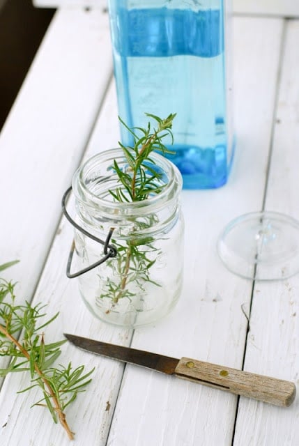 rosemary infused gin