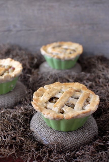 mini Gooseberry Pies