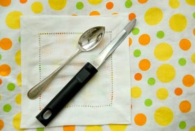 grapefruit spoon and grapefruit knife