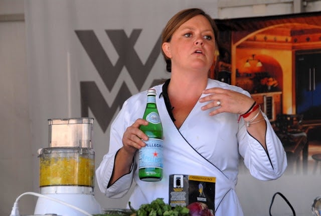 chef demonstration in Snowmass