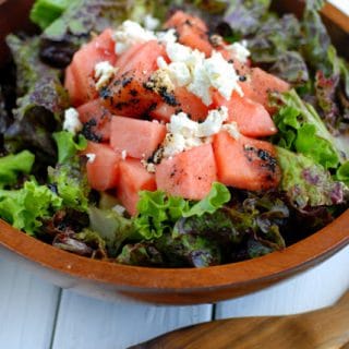 Watermelon Goat Cheese Summer Salad | BoulderLocavore.com