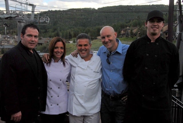 chefs together at Snowmass Culinary festival