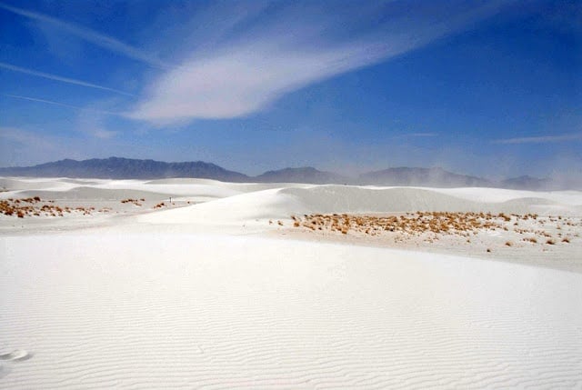 White Sands National Monument dunes