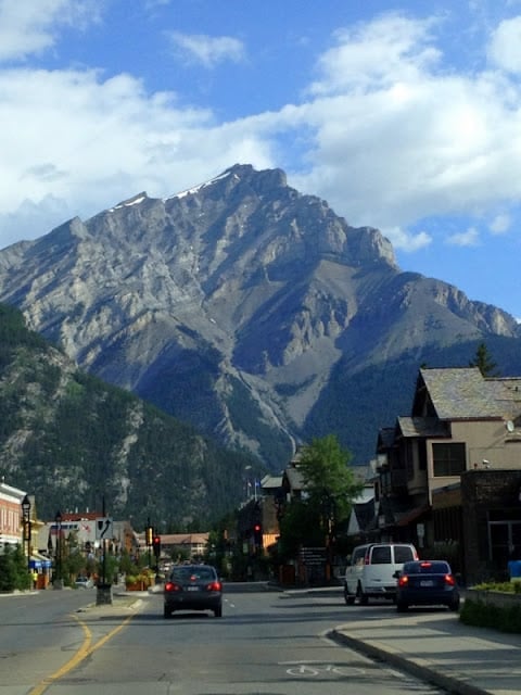 Downtown Banff Alberta Canada