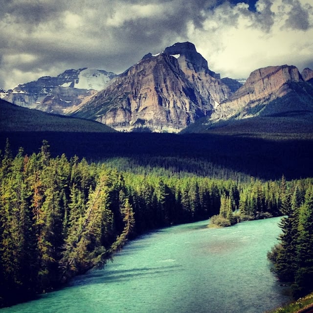 Bow River Parkway Alberta 