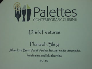 menu sign