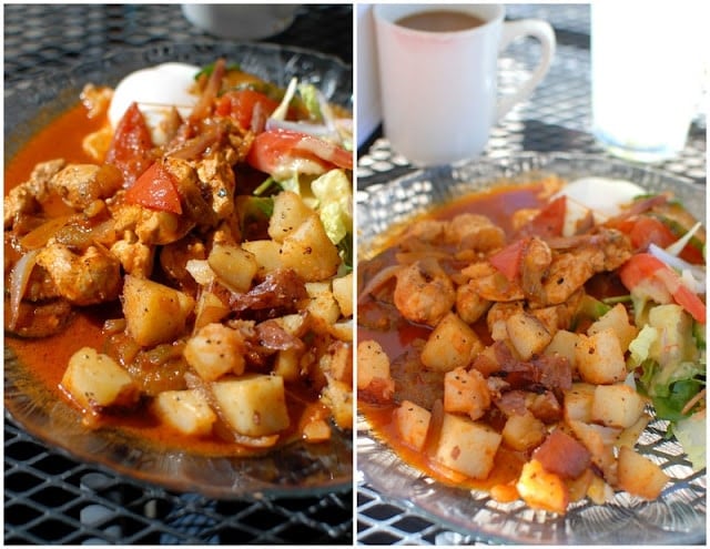 Saltado Breakfast in Taos, NM 