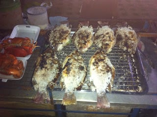 grilled fish in Bangkok