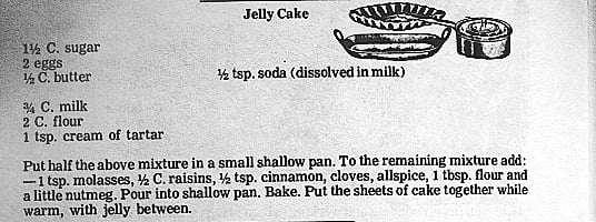 Jelly Cake recipe