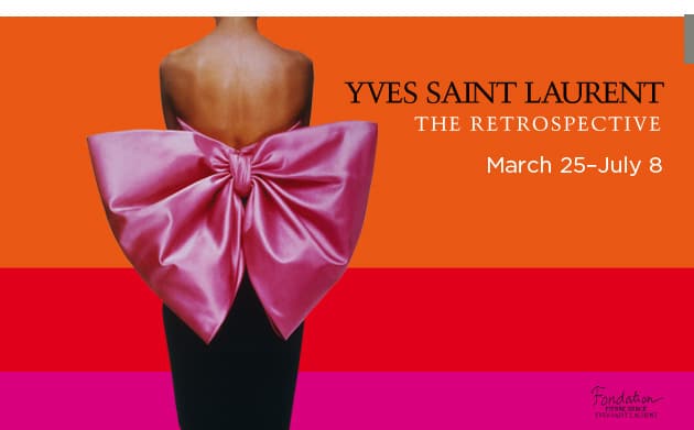 YSL exhibit at Denver Art Museum