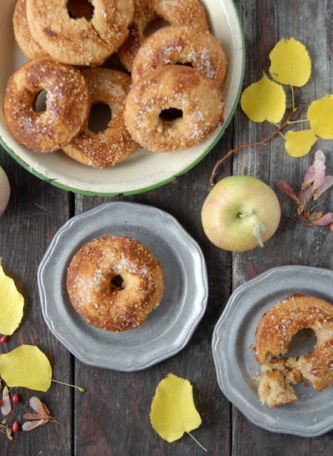 Gluten-Free Apple Cider Baked Donuts 