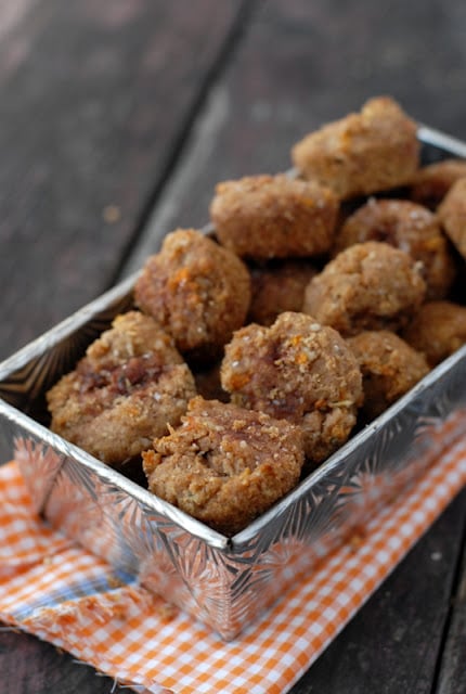 A tray of Muffins