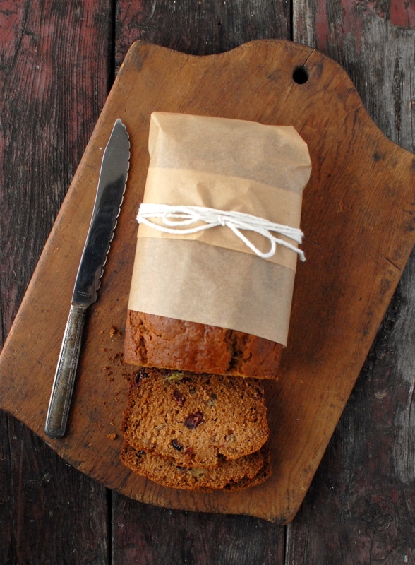 Pumpkin Roasted Banana Quick Bread 