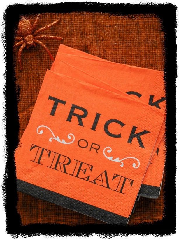  trick or treat cocktail napkins 