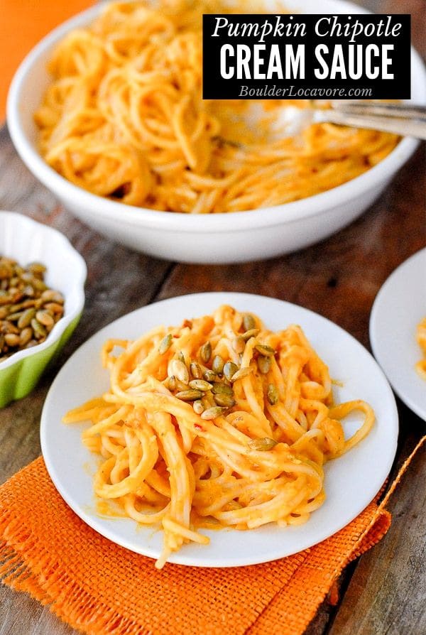 Pumpkin Chipotle Cream Sauce for Pasta - An Unforgettable Pasta Sauce