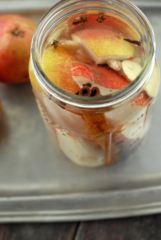  Homemade Spiced Pear Vodka 