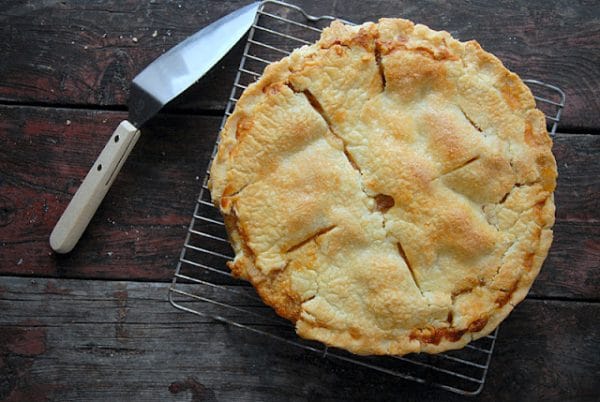 Ginger Pear Pie 
