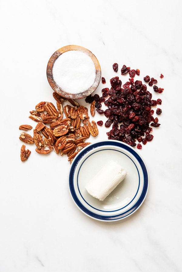 Cranberry Pecan Goat Cheese Appetizer - Easy 4-Ingredient Recipe!