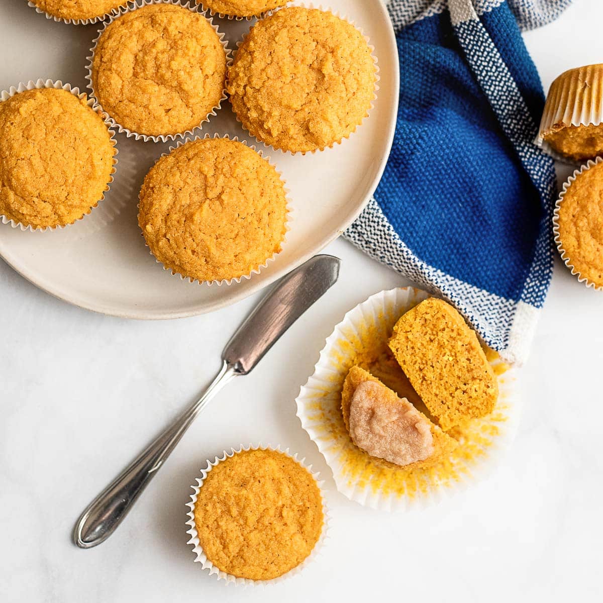 Pumpkin Cornbread Muffins-image