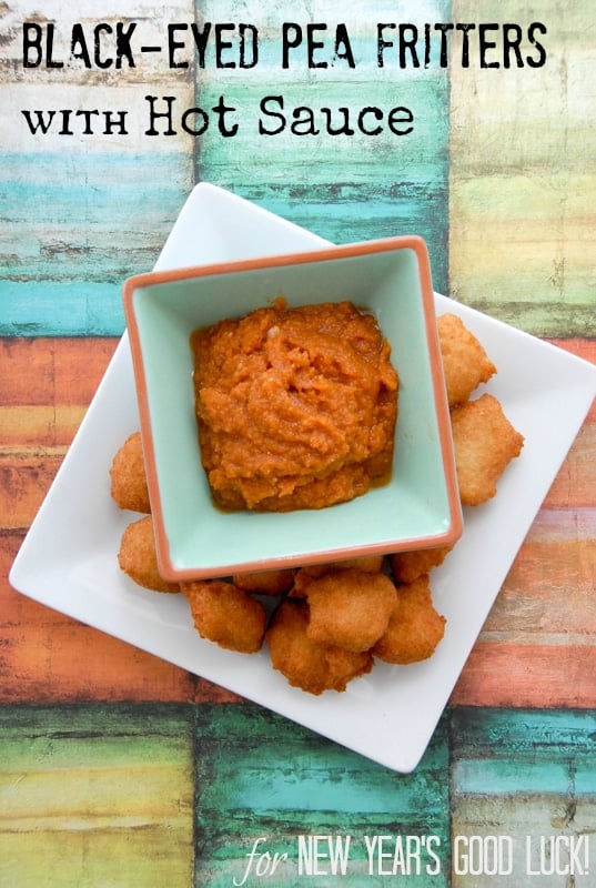 A tray of food on a table, with Fritter and Akara