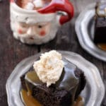 Gingerbread Cake with Butter Rum Toffee sauce title image