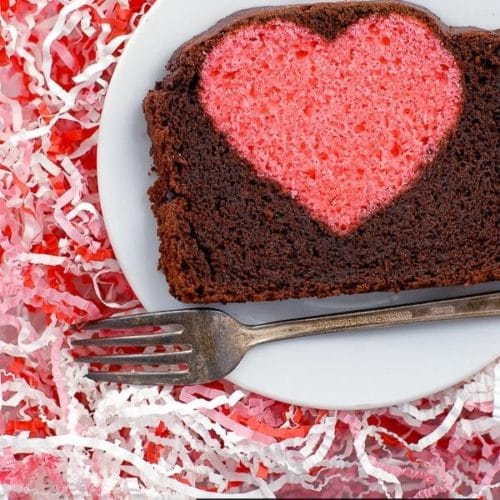 Valentine Heart Bundt Cake