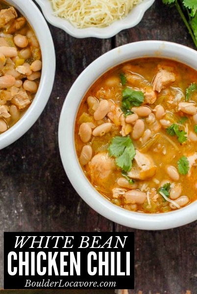 White Bean Chicken Chili title image