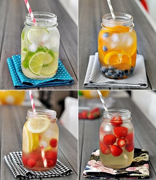 Coconut Water Infusions. Publsihed with persmission from Emily Tan (FussFreeCooking.com)